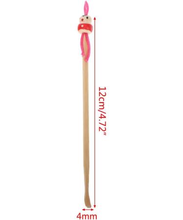 10 Count Wooden Bamboo Ear Cleaner Ear Pick Cute Chinese for Doll Wood Ear Pick Ear Wax Remover Cleaning Tool for Ear Ca Ear Cleaner - Buy Online on GoSupps.com