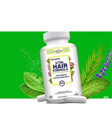 StarPass Labs #1 Hair Formula Healthy Vitamins for Men & Women | Nutrients Needed for Hair Growth Maintain Healthy Skin & Nails Biotin & More 60 Capsules - Buy Online on GoSupps.com