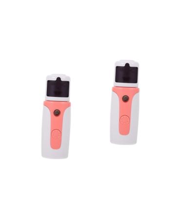 NOLITOY 2 sets Humidifier of Abs Rechargeable Charging Mini Facial Water USB Doll Hydrating 10X3.3cmx2pcs
