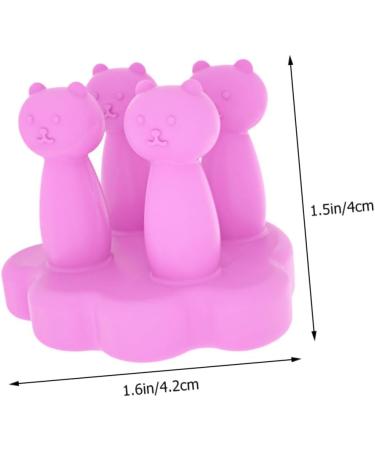 Alipis 4-Piece Wall-Mounted Toothbrush Holder & Bathroom Organizer No Punching Hooks for Easy Installation - Buy Online on GoSupps.com