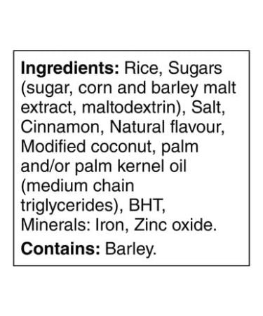 Kellogg's Cinnamon Rice Krispies Cereal 320g/11.2 oz - Authentic Canadian Taste - Buy Online on GoSupps.com