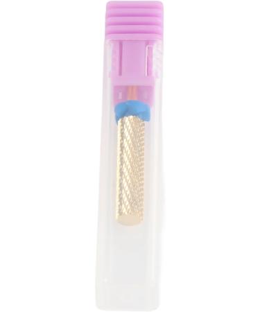 Barrel Nail Drill Multipurpose Tungsten Steel Pedicure Nail Drill Flat Top Dead Skin Removal High Strength Quick Grinding for Gel Nails (129#-M) - Buy Online on GoSupps.com