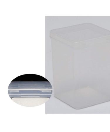 Clear Acrylic Cosmetic Cotton Pad Holder | Makeup Organizer for Cotton Swabs & Pads | International Shipping Available - Buy Online on GoSupps.com