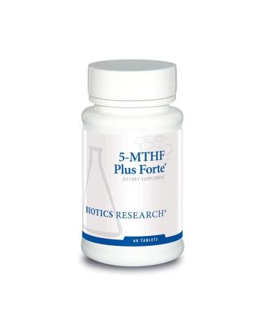 Biotics Research Biotics Research 5-MTHF Plus Forte - Brain Health Promotes Calm Relaxed Mood and Serotonin Production 60 Capsules
