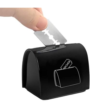 Fopytu Razor Blade Disposal Case - Safe Portable Blade Storage Box for Straight Razors | International Shipping Available - Buy Online on GoSupps.com