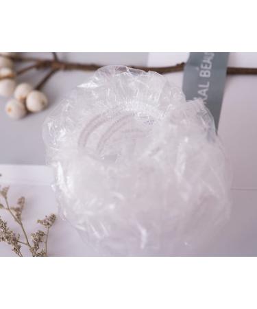 100PCS Disposable Ear Protector Covers Shower Caps for Hair Dying - Clear - Buy Online on GoSupps.com
