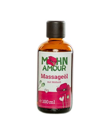 Massage oil 100ml - This mixture of selected oils ensures smooth skin - Based on almond oil from Mohnwirt Neuwiesinger