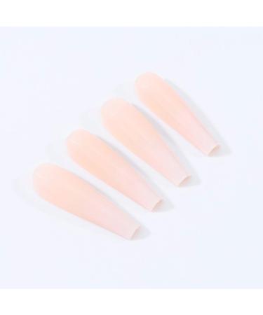Brishow Coffin Artificial Press On Nails - Long Gradient Ballerina Acrylic - 24 Pieces for Women & Girls - Buy Online on GoSupps.com