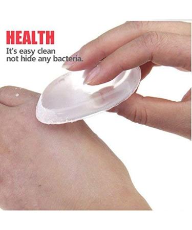 2 Pack Silicone Makeup Sponge - Washable Premium Quality Gel Foundation and Puff BB - Best Silisponge Blender Tool - Buy Online on GoSupps.com