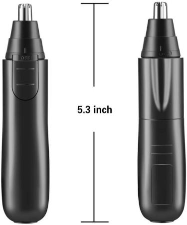 Nose Hair Trimmer for Men & Women - Waterproof Mute Ear & Nose Hair Remover for Travel & Home - Buy Online on GoSupps.com