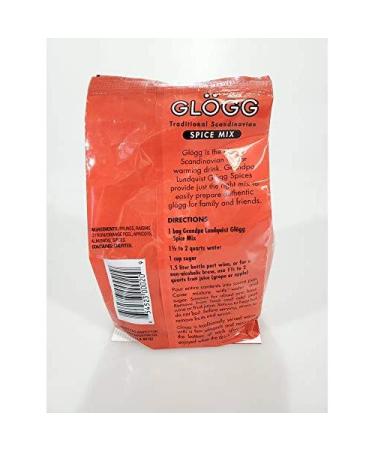 Grandpa Lundquist Glogg Spice Mix 9 oz (3-Pack) - Swedish Mulled Wine Spice Blend - Buy Online on GoSupps.com