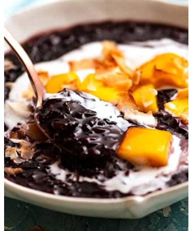 ONETANG Organic Steamed Black Rice 16oz - Vegan, Gluten-Free, Non-GMO, USDA & EU Certified - Buy Online on GoSupps.com