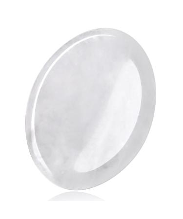 Awards Bergkristall Three Sure Stone Crystal white oval formed bag nature gemstone for wiccan deliveries fear stress reduction fortune telling Reiki healing energy balancing