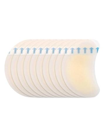 Gel Heel Protector Foot Patches Reusable Adhesive Gel Cushions Ball of Foot Cushions for Heels Foot Pain Relief (A)