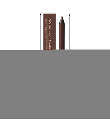 Anti-Smudge Eyeliner Pencil Dual Function Waterproof and Smudge-Proof Long-Lasting Waterproof Eyebrow Pencil Beauty Makeup for Everyday Wear Dates and Birthdays - Buy Online on GoSupps.com