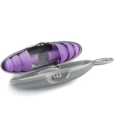 Buy Pluggerz Earplugs for Sleep Reusable Comfortable & Filtered 27 dB Noise Reduction 2 Pairs (S/M & M/L) Ideal for Snoring Concentration & Festivals International Shipping Available - Buy Online on GoSupps.com