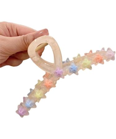 Limtula Hair Claw Clip for Girls Large Clip Hair Styling Accessory for Thick Hair French Jaw Clip Lovely Women Headdress Love style large - Buy Online on GoSupps.com