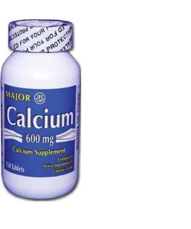 Calcium Carbonate Tablet 600mg 150ct by Major Pharmaceuticals