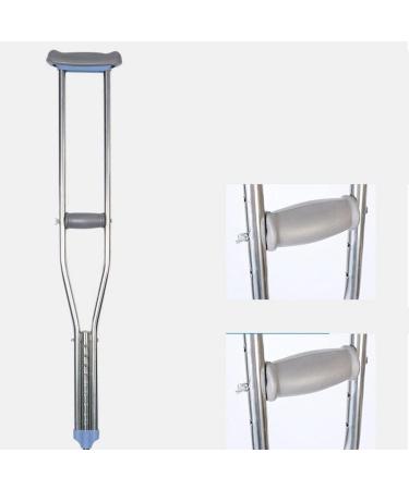 Stainless Steel Adjustable Telescopic Crutches Multi-Position Underarm Crutches for Rehabilitation Two Packs Smooth Sailing - Buy Online on GoSupps.com