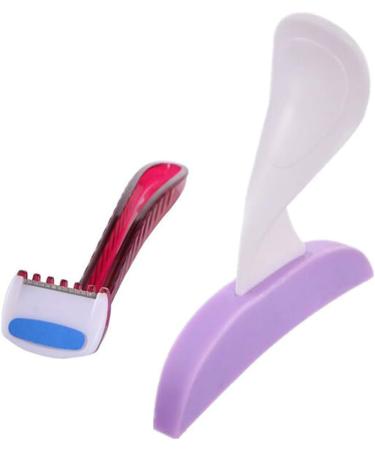 Lnimikiy Silicone Razor Template for Bikini Shaping | Private Trimmer for Women | Heart Triangle Design - Buy Online on GoSupps.com