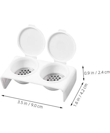 Healeved Nail Art Brush Cup Dapping Dish for Nails Dappen Dish for Nails Monomer Dish with Lid Nail Dappen Dish Soaking Bowl for Acrylic Nails Nail Bowl Tool Stainless Steel Various - Buy Online on GoSupps.com