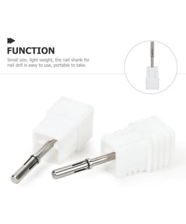 Beavorty nail shank for women metal nail drill shank drill shank replacement for acrylic drill shank for nails nail art drill shank Tungsten steel manicure Accessories women's - Buy Online on GoSupps.com