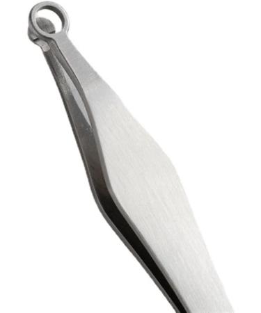 Stainless Steel Nose Hair Trimmer & Tweezers | Universal Eyebrow & Facial Hair Cutting Scissors - Red - Buy Online on GoSupps.com