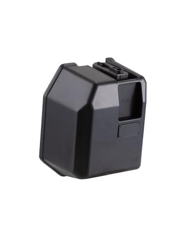 GoldenBall 5000 Round M4 High Capacity Electric Winding Drum Airsoft Magazine (Color: Black)-A&K