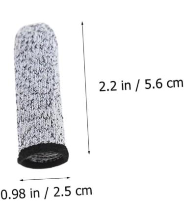 Healifty 8 Pairs Cut Resistant Gloves - Anti-Cut Finger & Thumb Protectors for Safe Cutting | Durable Shield & Impact Resistant Finger Guards - Ideal for Work & Crafts - Buy Online on GoSupps.com