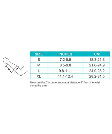 Adjustable Forearm Support Splint Brace - Flexible Left Arm Support for Pain Relief | International Shipping Available - Buy Online on GoSupps.com