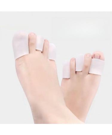 WHTCHSU 10 Pcs Gel Toe Cap Silicone Toe Protector Toe Guards for Feet Protect Toe and Provide Relief from Corns Callus Blisters Ingrown Toenails Toenails Loss - Size Small 10pcs - Buy Online on GoSupps.com