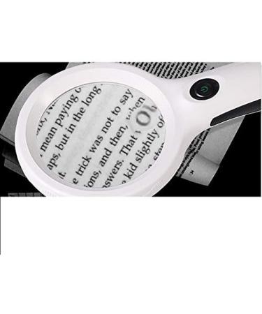 Magnifiers Handheld 2.5 Times 8 Times with Light Magnifier Professional High-Definition LED Light Reading Magnifying Glass Reading Aids - Buy Online on GoSupps.com