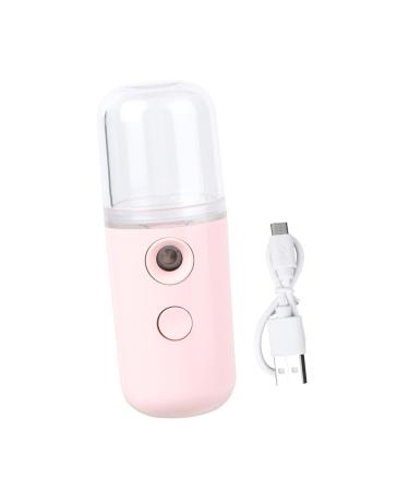 DOITOOL 1pc Durable Handy Humidifier Face Steamer Usb Mist Women Plastic Sprayer Nano Charging Beauty 14.5X4CM