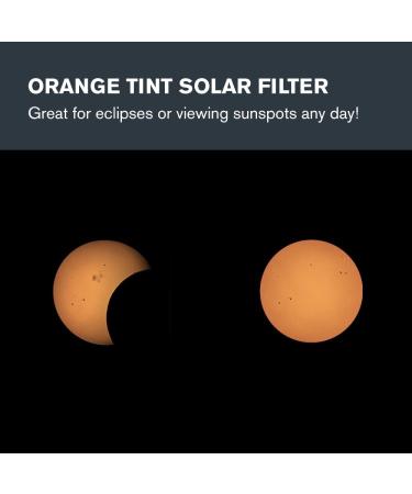Celestron EclipSmart Safe Solar Eclipse Telescope Filter | ISO 12312-2 Compliant | Fits Travel Scope 60 | Observe Eclipses & Sunspots Safely - Buy Online on GoSupps.com
