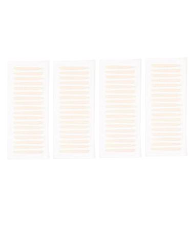 Eyelid Tape Stickers Single Side Lace Invisible Medical-use Fiber Eyelid Lift Strip Perfect for Hooded Droopy Uneven or Mono-eyelids with Y Fork (Bevelled Olive*90)