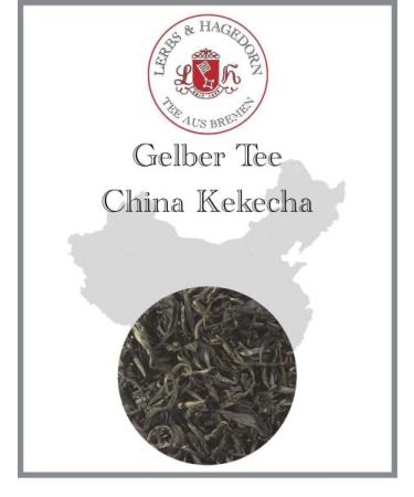 Lerbs & Hagedorn Lerbs & Hagedorn China Kekecha Yellow Tea | Mild with a hint of papaya base seasoning 1 kg (approx. 81 liters) apricot color