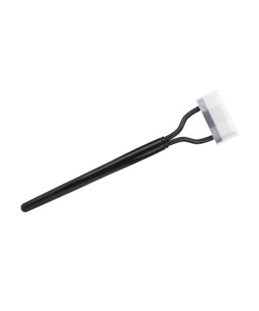 Steel Needle Mascara Eyebrow Brush - Eyelash Comb for Makeup Beauty Tools with Arc Shape Portable Size and Durable Smoothening Metal Teeth