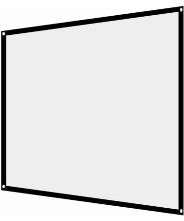 Buy Akozon 60-Inch Portable Projector Canvas - Foldable Movie Screen for Outdoor Cinema & Home Use - Buy Online on GoSupps.com