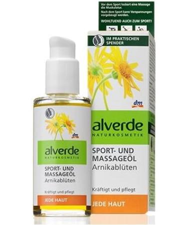 Alverde Arnica Oil for Sports & Massages - 100ml | Natural Pain Relief & Muscle Recovery - Buy Online on GoSupps.com
