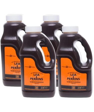 Lea & Perrins Worcester Sauce 2ltr x 4
