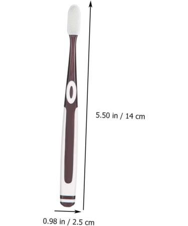 Frcolor 4-Piece Nano Toothbrush Set - Portable Hand Toothbrushes for Adults | Effective Dental Care Tools | International Shipping - Buy Online on GoSupps.com