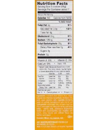 Girl Scouts Peanut Butter Sandwich Cookies - 8oz (Pack of 1) - Buy Online on GoSupps.com