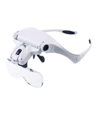 Magnifying Head Magnifier Magnifying Glasses with Led Lighting Hands-Free Frontal Loupes for Sewing Precision Repairing Made in China