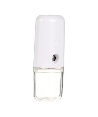 DRESSOOS 1pc Steamer Mist Sprayer Nano Humidifier Portable Mini Face Mister Handheld Sprayer White