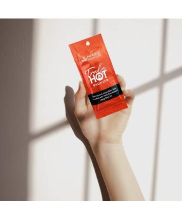 8 Pack - Truly Hot Bronzer Tingle Tanning Lotion for Tanning Beds - 0.57oz Packets - Buy Online on GoSupps.com