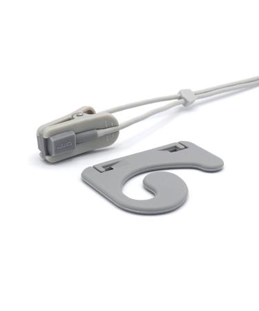 Buy SKMEDITEC 9.8 Foot SPO2 Sensor - Compatible with NellCor Monitor | Reusable Adult Tear Clip Probe with 7-Pin Connection | Perfect for Oxismart Module - Buy Online on GoSupps.com