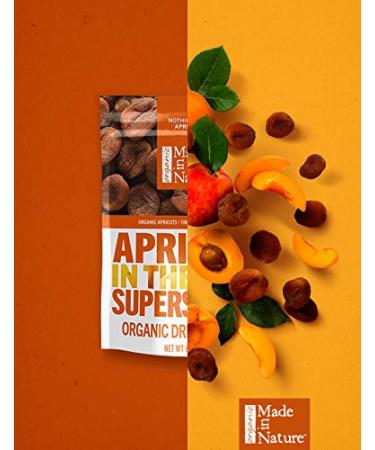 Made In Nature Organic Dried Apricots - Non-GMO Unsulfured 48oz Pack - Buy Online on GoSupps.com