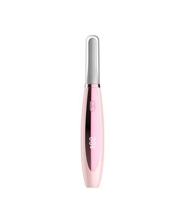 Heated Eyelash Curler Electric Eyelash Curler Electric Heated Eyelash Curler USB Rechargeable Eyelashes Curler with 3 Temperature Modes Natural Eye Lash Curling Long Lasting (Pink)