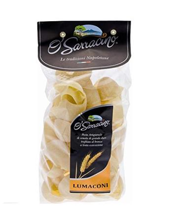 O' sarracino O' sarracino pasta Lumaconi typical artisan Neapolitan noodles 500g