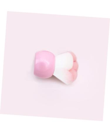 minkissy Face Cosmetic Brush Facial Mud Brush Makeup Blush Brush Highlighter Brush Cosmetic Foundation Tool Eyeshadow Applicator Portable Foundation Brush Powder Nail Brush Miss Mix 6.5X5X5CM Pink - Buy Online on GoSupps.com